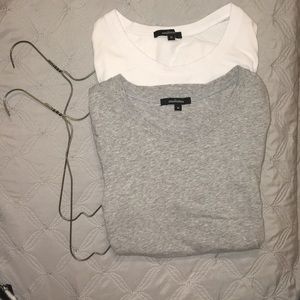 Long sleeve semi-fitted shirts